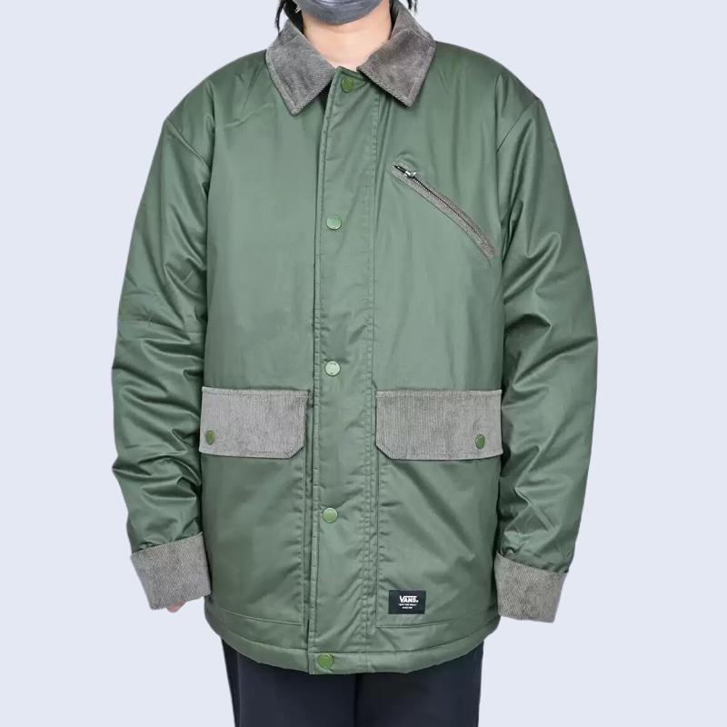 Vans Casual Style Lapel Sports Versatile Cotton Jacket Men Jackets VN000QNUEN6