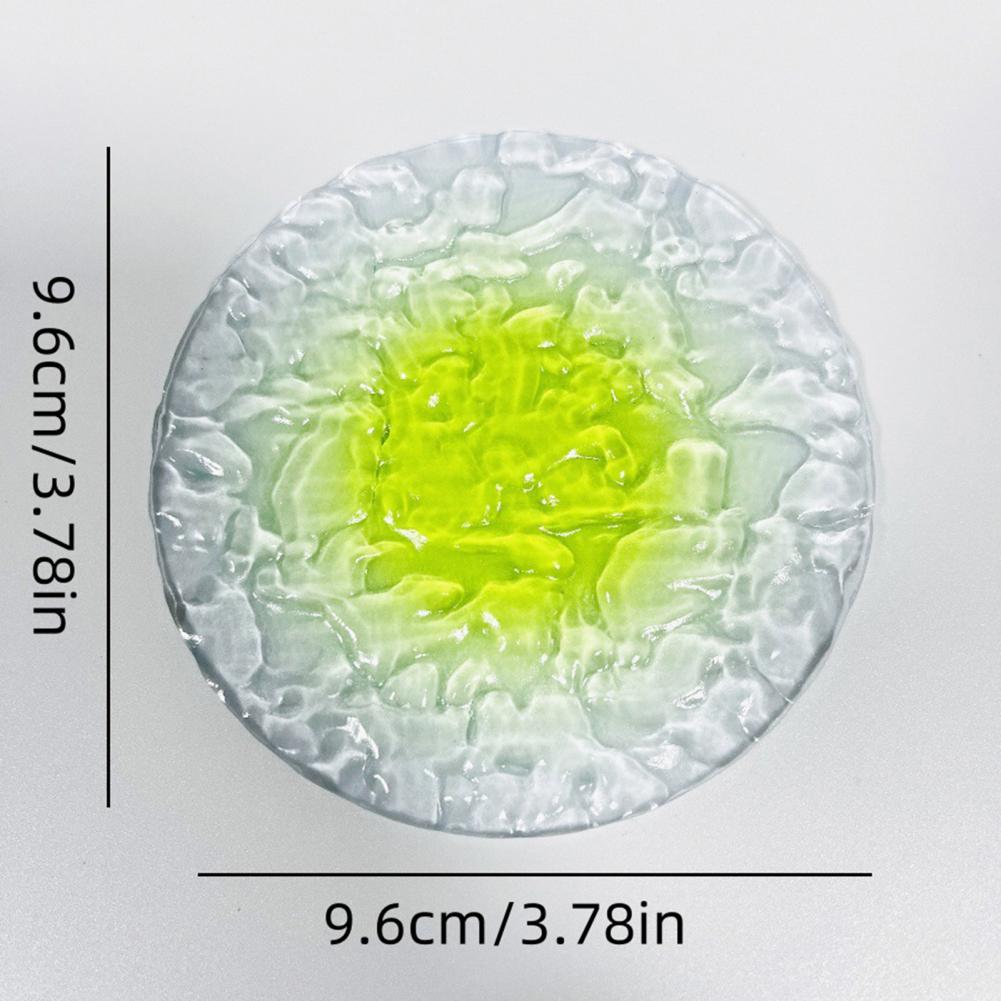 Acryl Untersetzer Farbverlauf Wellendesign Tassenuntersetzer Hitzebeständig Runde Tischsets für Getränke Dekorative Küchenutensilien