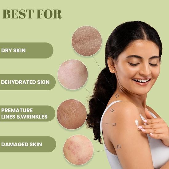 WildOak Super Moisturizing Body Lotion | 5X Vitamin E, Niacinamide, Matcha, Jojoba & Almond Oil  & Locks In Moisture | Non-Greasy | 100ml