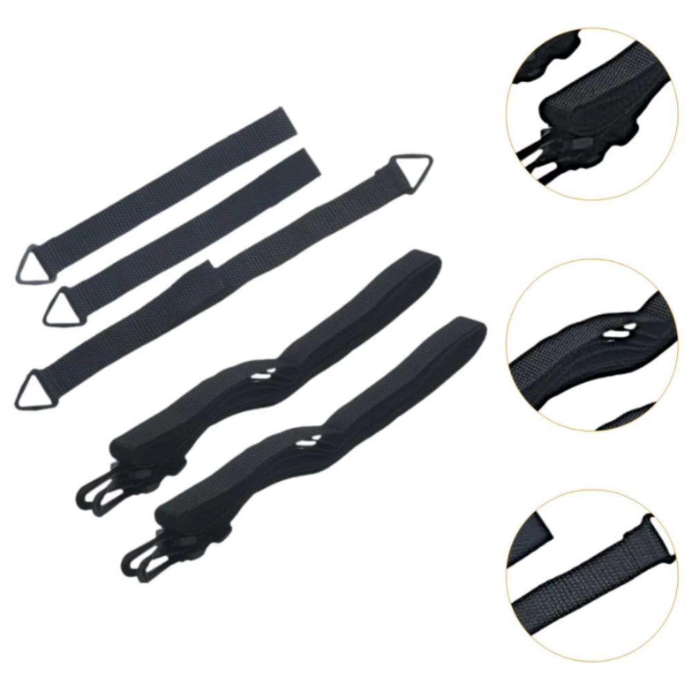 Weatherproof Umbrella Fixing Straps Adjustable Hooks Fixed Strap Garden Patio Market
