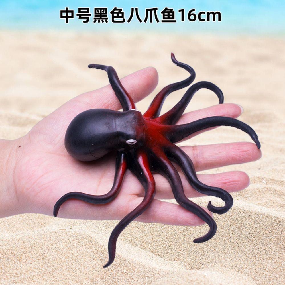 Decoration Animal Model Soft Elastic Toys Octopus Action Toy Simulation Octopus Toy Ocean Sea Life