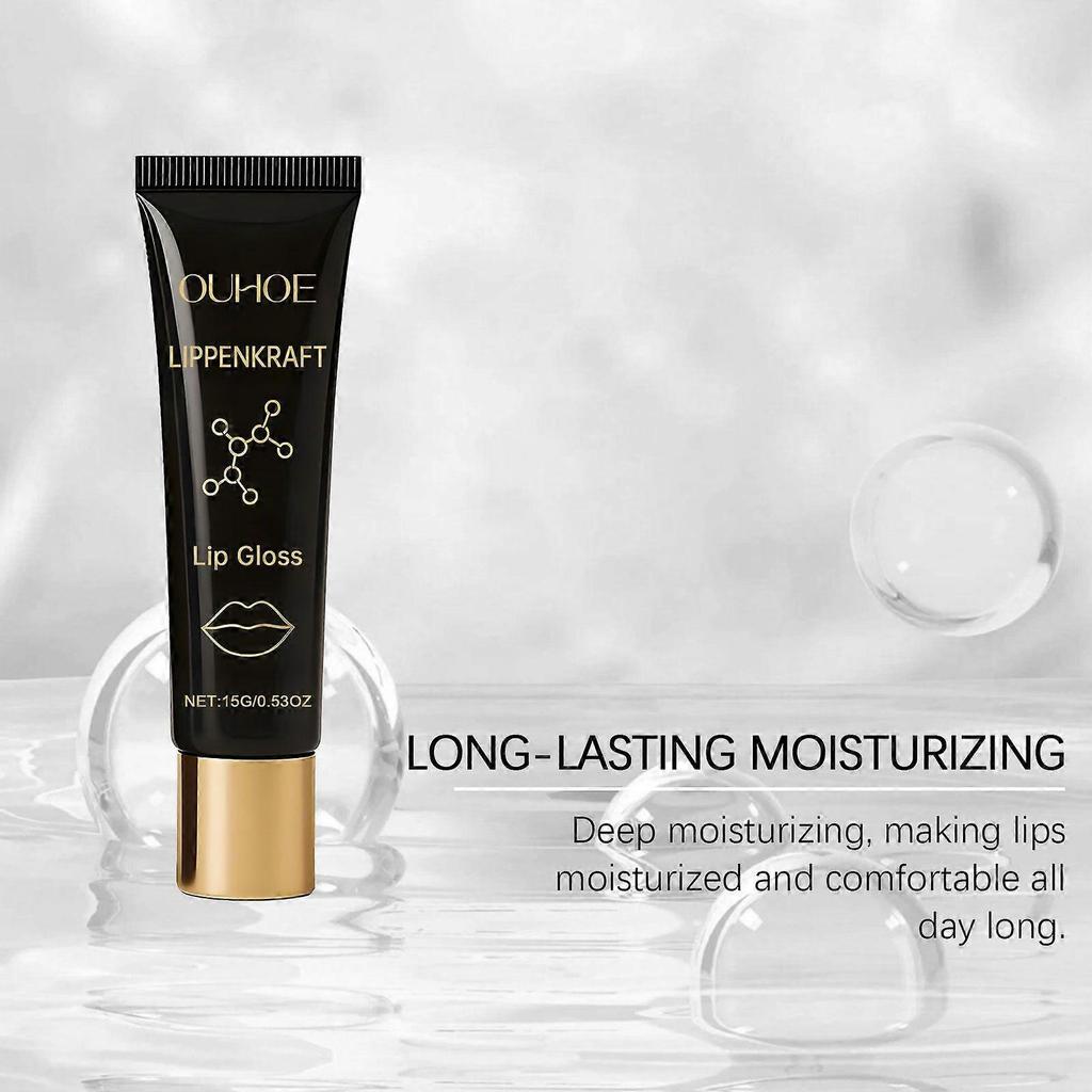 Limited time!!Ouhoe Moisturizing Nourishing Lip Lotion Hydrating And Moisturizing Lip Oil Lip Care Is Refreshing And Non-Sticky For Lip Skin