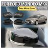 Stylizacja Samochodu Plastik ABS Dekoracja Samochodu Pokrywa Lusterka Drzwiowego Dla Ford Mondeo MK4 2008 2009 2010 2011 2012 2013 2014