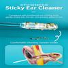 24Pcs Adhesive Ear Cleaners Sticks for Easy and Quick Earwax Removal Highly Viscosity Resin Head Gentle on Ears for Everyone