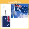 Vibrant National Flag Keychains Perfect For Football Fans And International Events