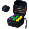 EVA Shell Insulin Cooler Holds 9 Vials Reinforced Zippers