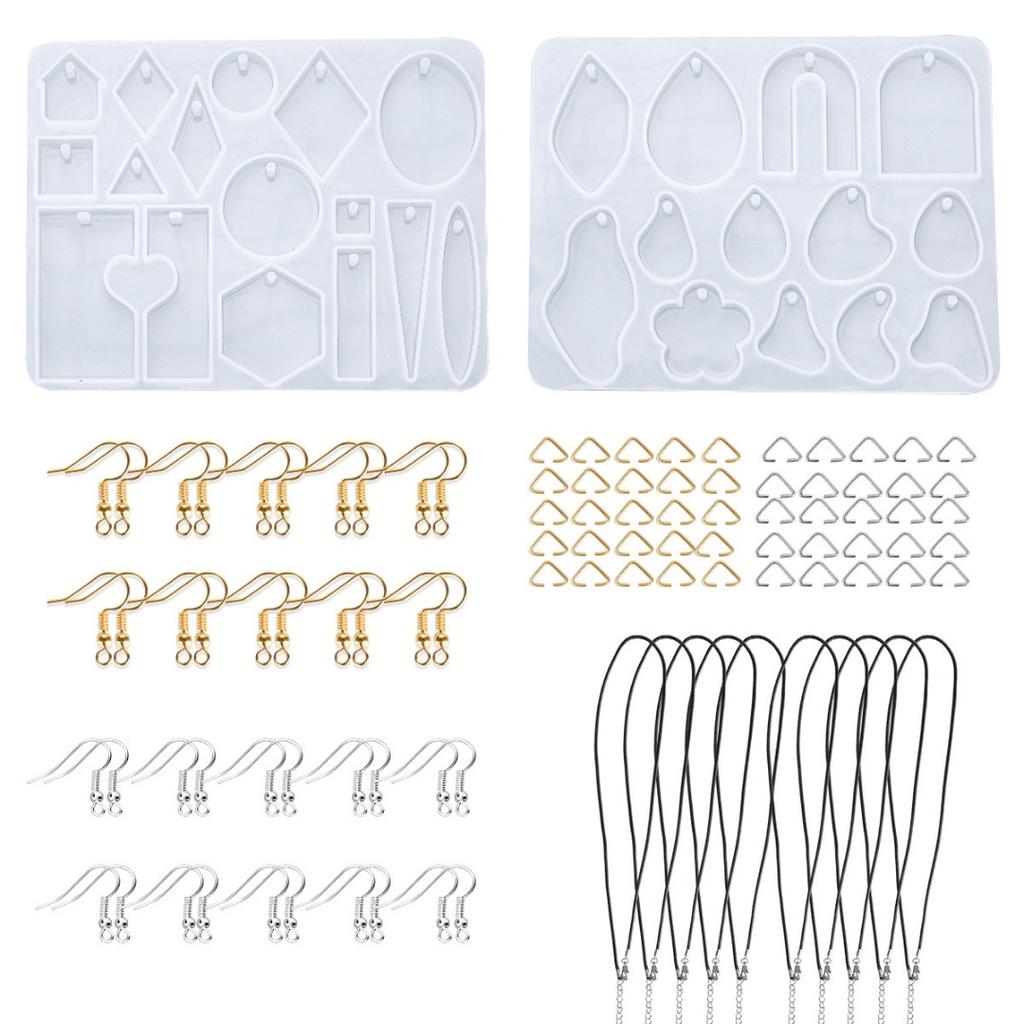 Kell Earring Resin Mold Kit Silicone Jewelry Making Mold Pendant Resin Epoxy Molds