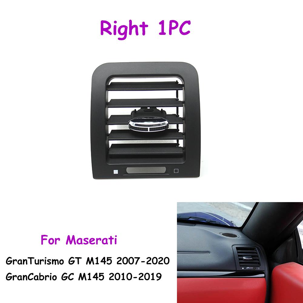 GranTurism GranCabrio GT GC M145 Car Interior Front Rear Central Dashboard Left Right AC Vent Air Vent Panel Cover For Maserati