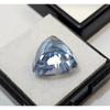 12+ Ct Blue Color Aquamarine Trillion Cut Beautiful Certified Loose Gemstone