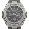G-SHOCK Watches GST-W110 blackDial Stainless Steel/rubber Solar Powered Radio Watch Anajiji Display Mens Used