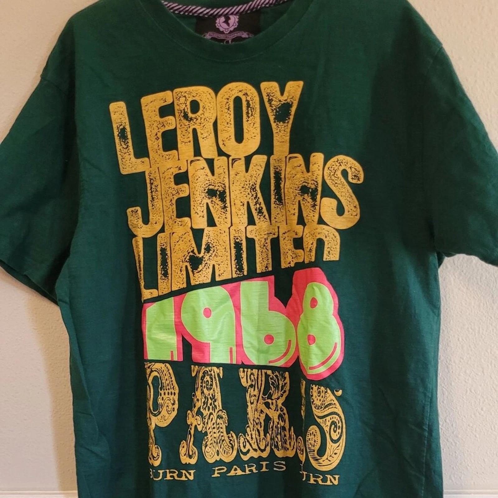 

LeRoy Jenkins Limited Burn Paris Burn 1968 Graphic T-Shirt - XL XL