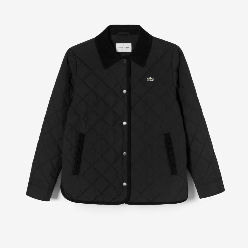 

Женский стеганый джемпер LACOSTE с вельветовым воротником BF544E53N 031