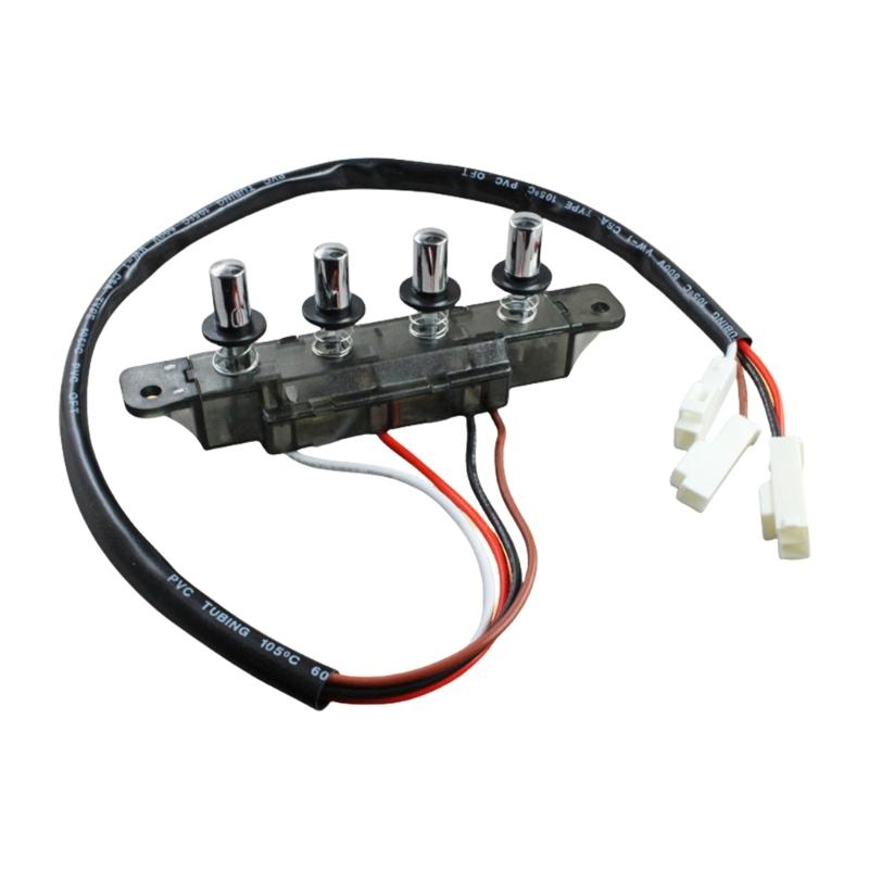 

Range Hood Switches Plastic Reinforced Button Control Panel Cooker Hood Switches Hood Accessory Long Line Switches Button