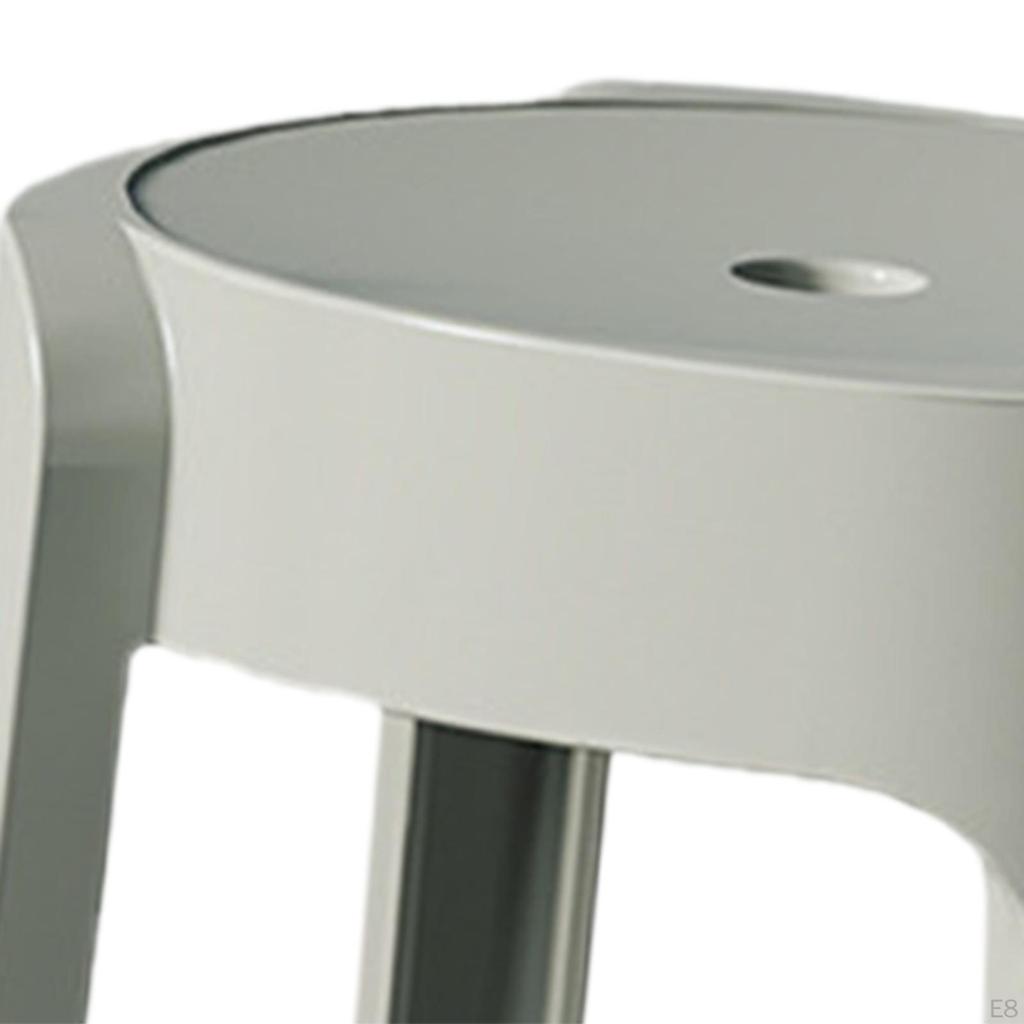 Round Stool Dining Table Dressing Stackable for Living Room Hotel