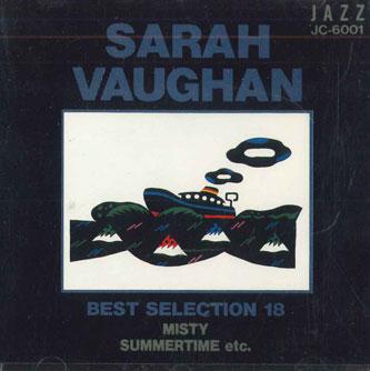 

CD SARHA VAUGHAN - Best Selection 18 JC6001 ECHO INDUSTRY Japan Jazz Used