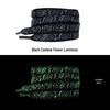 Glowing Red Fish Ink Gradient Shoelaces for Men's & Women's Sports and Casual Shoes