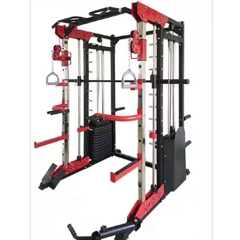 Multi-functional Smith Machine with Squat Rack