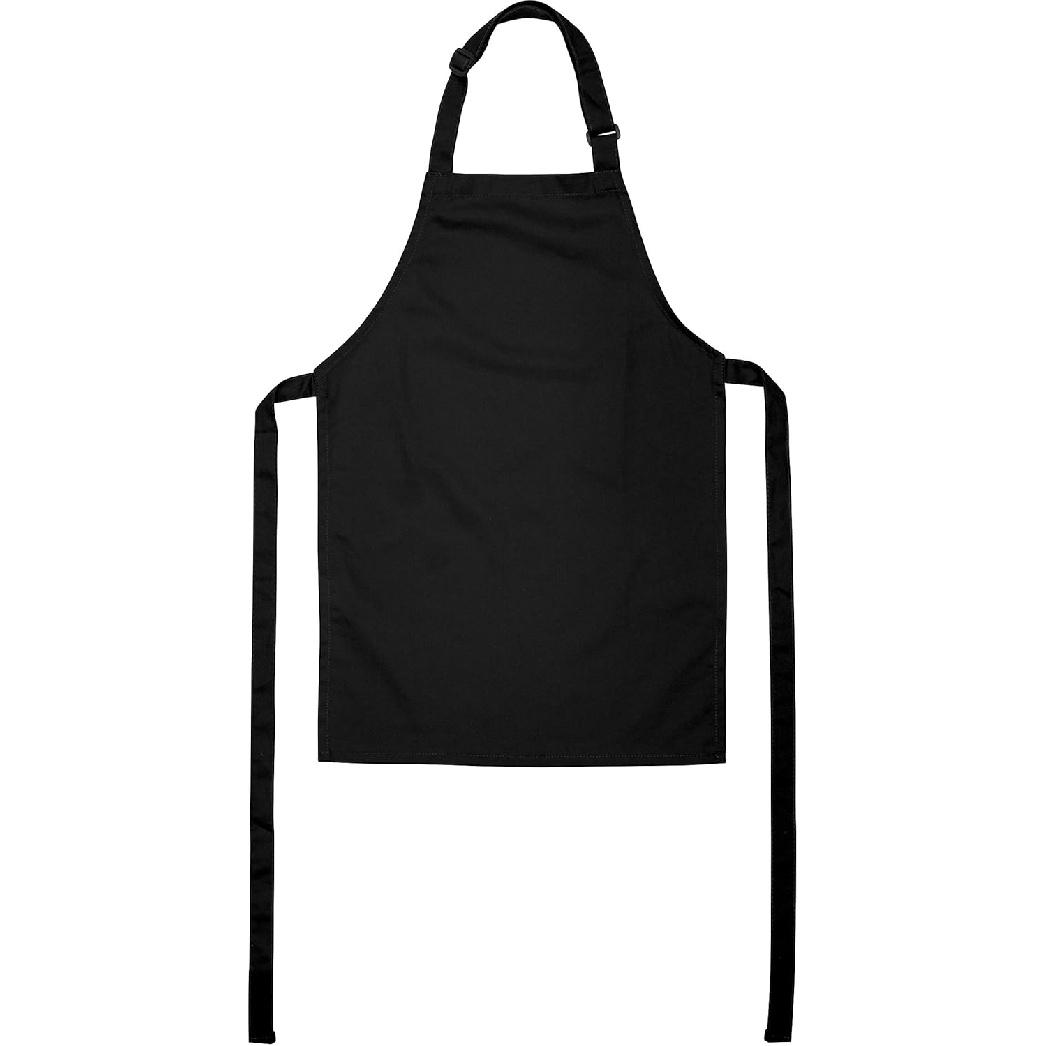 Kids Apron, Medium, 100% Cotton With An Adjustable Strap to fit All Ages 1 чёрный
