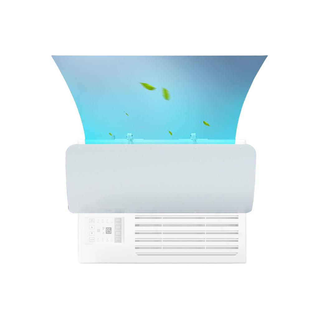 Universal Adjustable Air Conditioner Air Deflector Prevent Blowing Window Air Conditioner Windshield Easy Installation