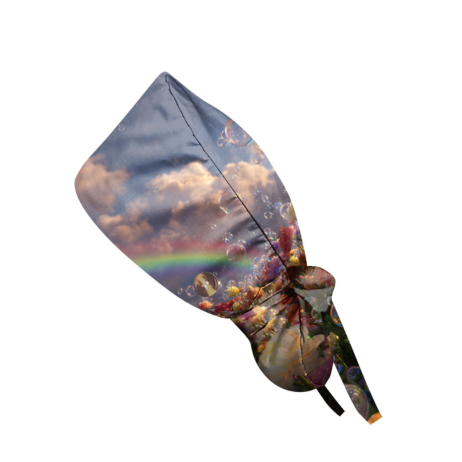 

Модна робоча кепка з принтом, повсякденна жіноча кепка з хвостиком, кепка для прання, кепка Baotou one size