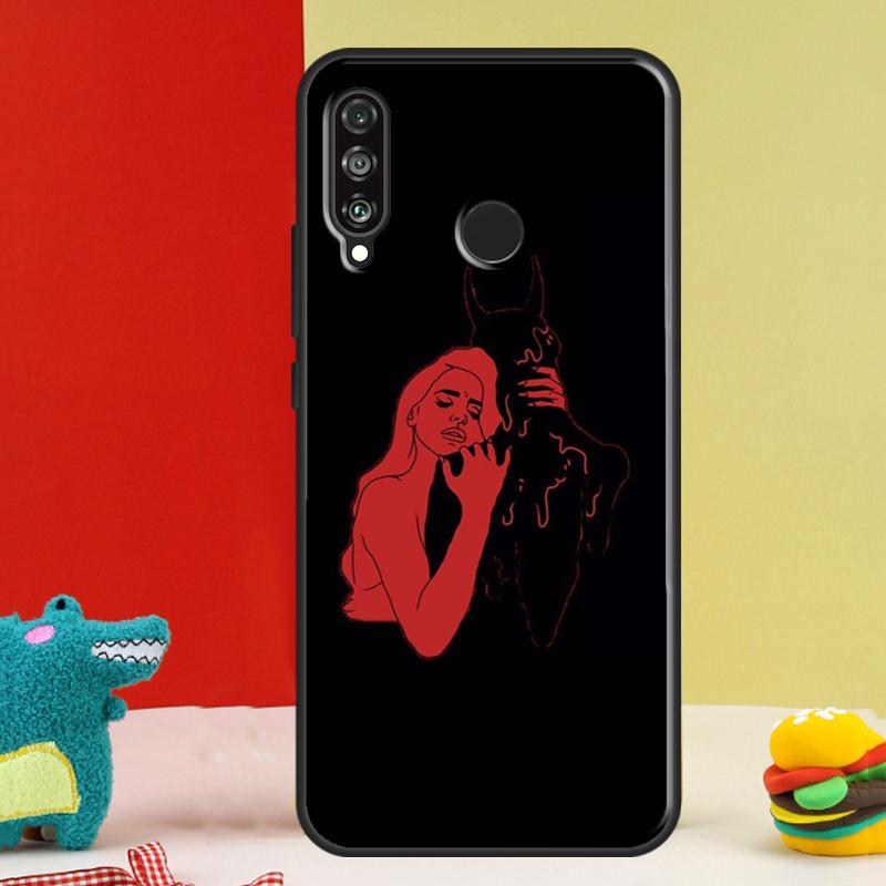 Devil Girl Woman For Huawei Nova 5T 9 10 SE 12i 12s 11i Y91 Y90 Y60 Y70 Y72 Y61 P60 P30 Pro P20 P40 Lite Case
