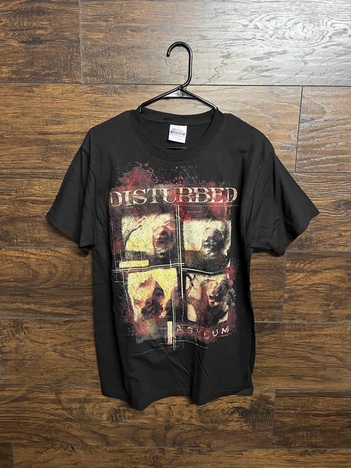 Disturbed T-shirt ASYLUM Shirt - 2 Sided 2010 S