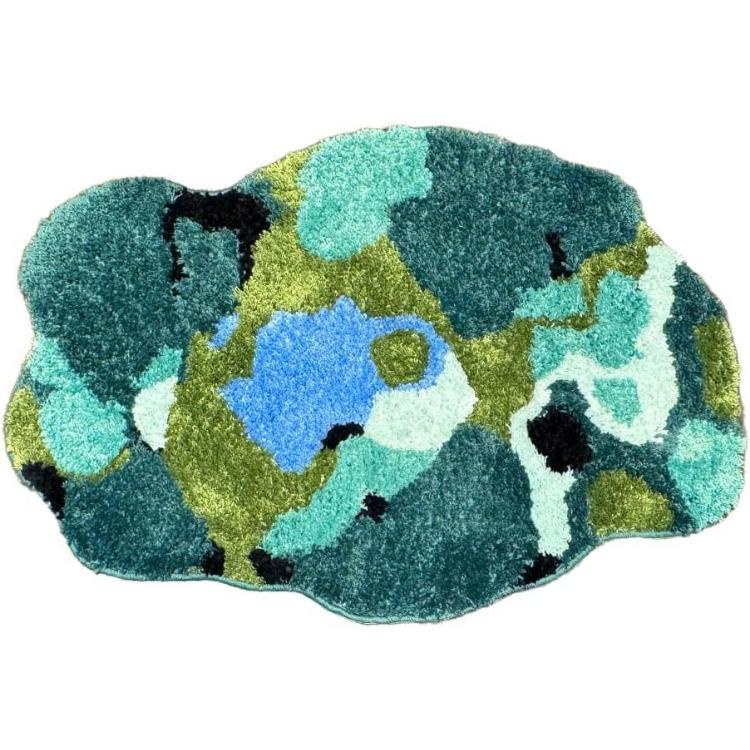 Living Room Irregular Carpet Thickened Coffee Table Mat Stain Resistant Bedside Carpet In Bedroom