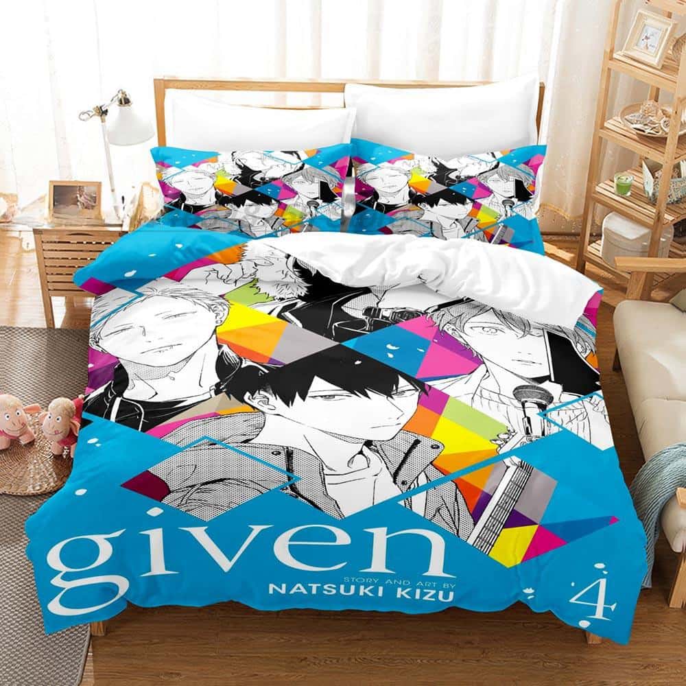 New 3d Print Anime Given Bedding Set Single Twin Full Queen King Size Bed Set Adult Kid Bedroom Duvet cover Sets Home Textiles