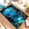 Giant Deep Sea Shark graphics Rug,living room sofa,bedroom bedside,study Entry Door Mat,Washable Rug,Souvenir