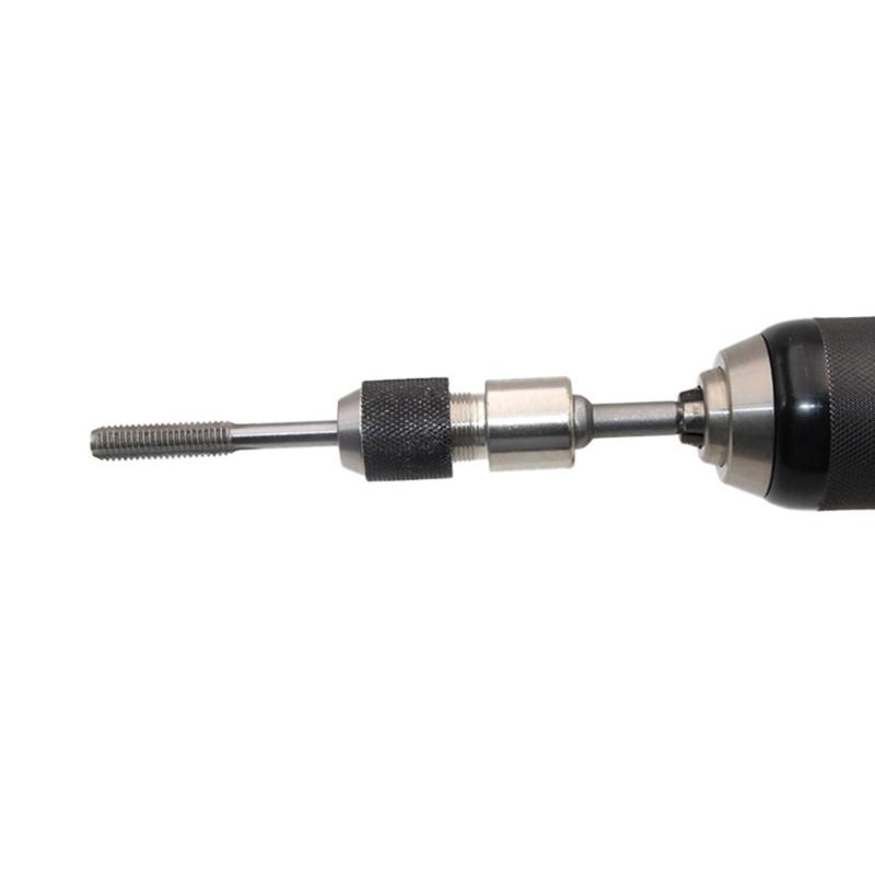 M 3 To M 12 Thread Tap Chuck With Ergonomic Grip Durability Steel Construction Ratcheting Tap Socket For DIY Repairs