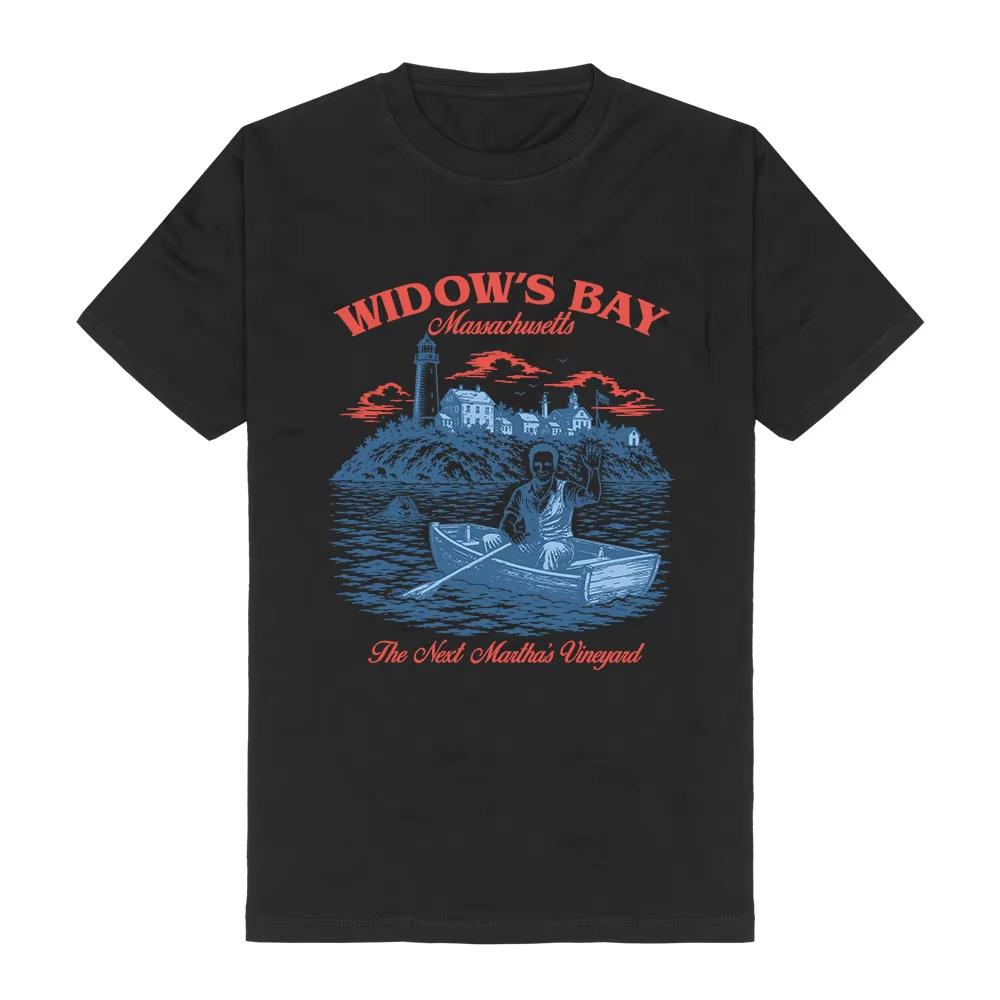 Sommer Unisex Vintage Oberteil Damen Herren Kleidung Widows Bay TV Design T-Shirt Kurzarm Baumwolle Mode T-Shirts Unisex Streetwear
