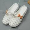 2025 Women's Summer Non-slip Soft Sole Baotou Slippers - Breathable, Cute Casual Shoes for Home & Outdoor Wear