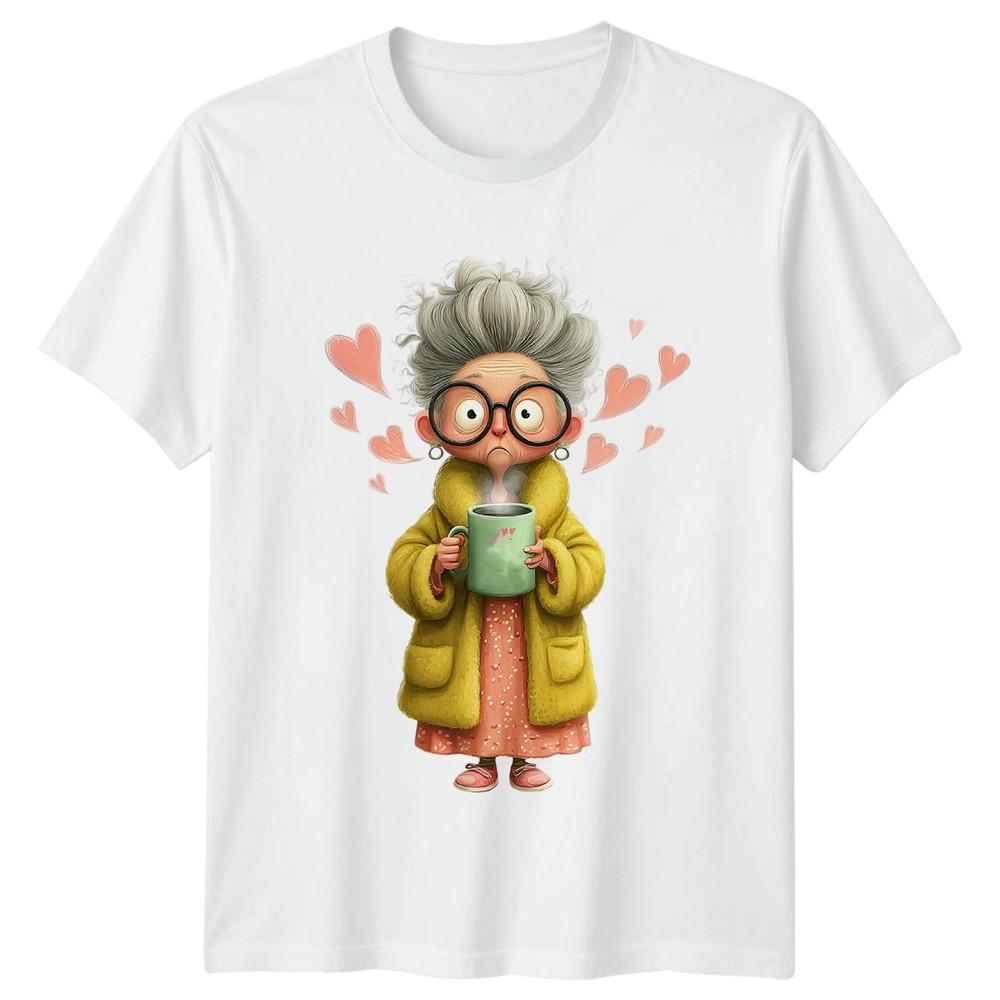 Grandmother Coffee Lover Unisexs TShirt Unisexs Tee Graphic Unisex Top S
