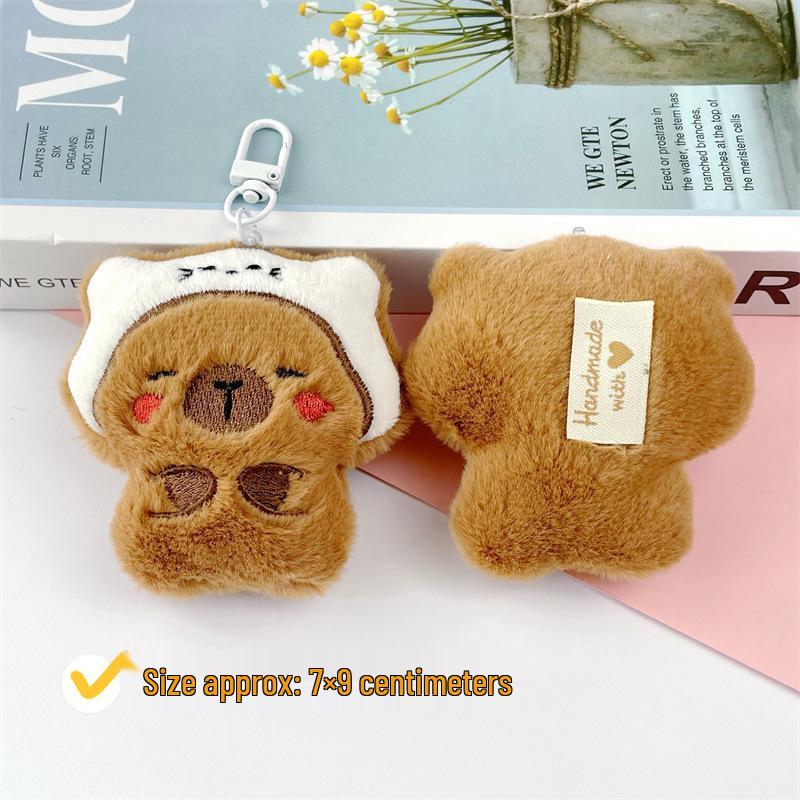 Capybara Charm Pendant: Cute Sanrio Headgear & Children's Accessories