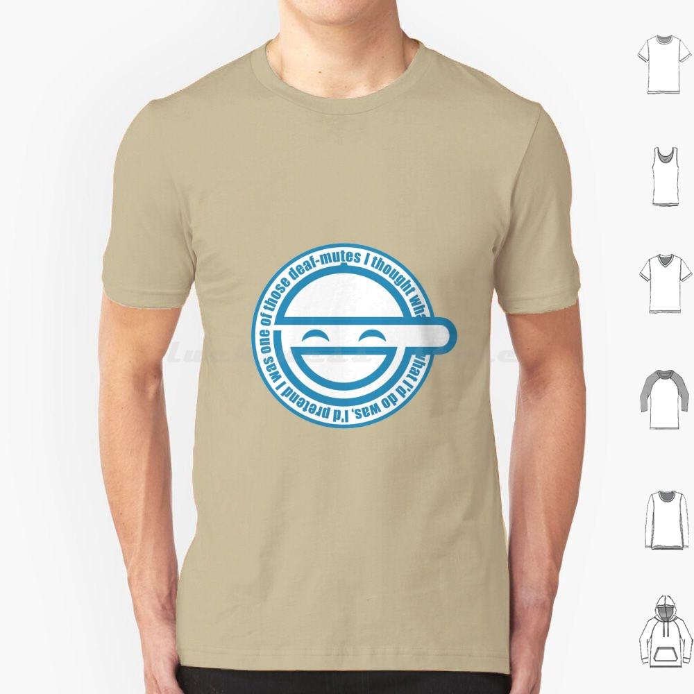 Laughing Man T Shirt Big Size 100 Cotton Laughing Man Ghost Shell Anime Logo Kawai Hacking Cyber