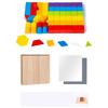 Shape Matching Mirror Imaging Logic Thinking Puzzle Geometric Shadow Thinking Toys  Teaching Aids