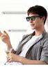 XK One Mac CrossAI Smart Glasses: Capture photos, translate, recognize objects, Bluetooth enabled, and color-changing lenses.