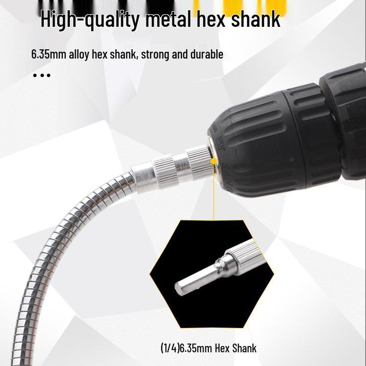 Universal Flexible Shaft Extension Rod for Electric Screwdrivers