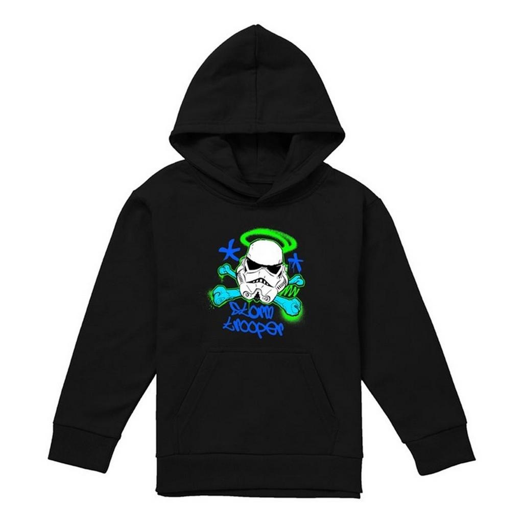 Star Wars Childrens/Kids Stormtrooper Stencil Hoodie