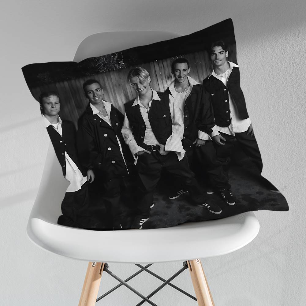 Band BBackstreet BBoys Various Sizes Square Pillow Case For Car Home Bedchamber Decor Birthday Gift