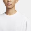 Nike Tricou Casual Sport Culoare Solidă Larg Decolteu Rotund Mânecă Lungă Umeri Căzuți Topuri Bărbați Alb FB8586-100