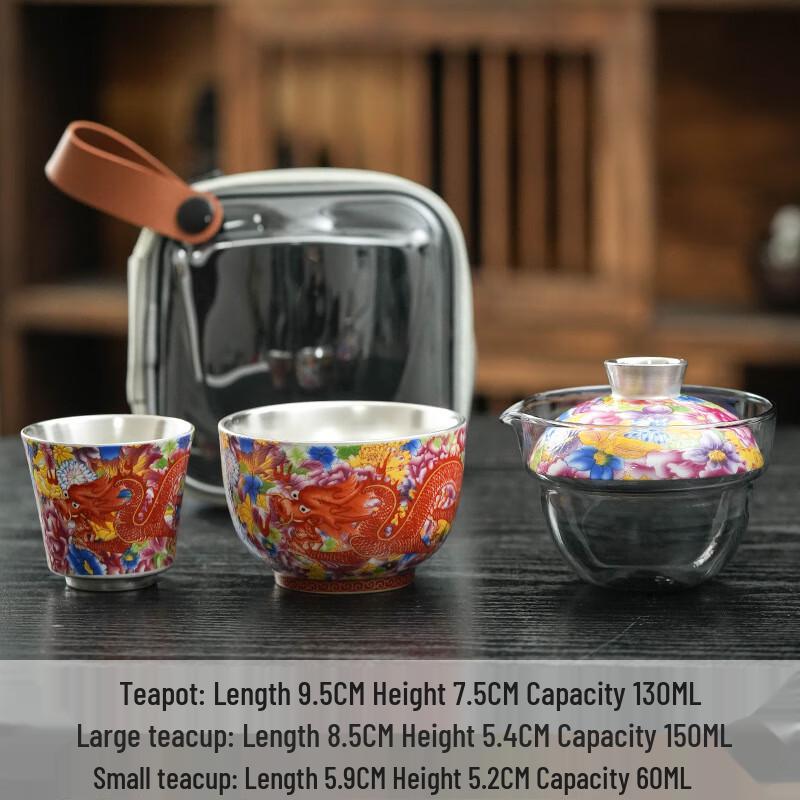 Chaxun Portable Ceramic Kung Fu Tea Set