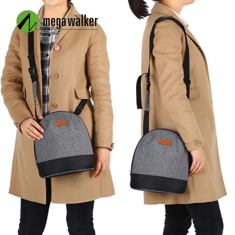 Mega Walker Girls Lunch Bag For Women 5.2L Bring Food Package Aluminum Foil Portable Thermal Cooler Package