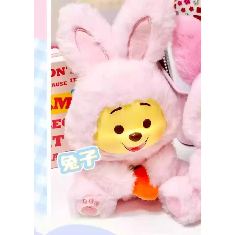 În stoc Original Miniso Winnie The Pooh Petrecere Năzdrăvană Cutie Surpriză Pandantiv de Pluș Păpușă Decor Breloc Cadou Jucărie Fată de Ziua de Naștere