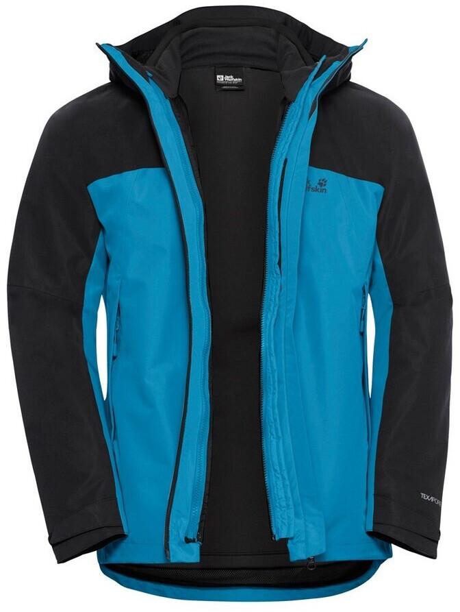 Куртка Jack Wolfskin Wild Places 3in1 Jacket Men Waterproof 3-in-1 Jacket Men blue aurora blue (A65257_8026)