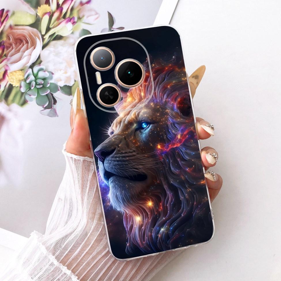 Case For Honor Power 5G Cover DVD-AN00 Transparent Fashion Butterfly Cute Cat Cool Painted Soft Phone Casing For Honor Power 5G