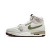 Jordan Legacy 312 Leather High top Vintage Basketball Shoes Men's White Green HF0745-131(Team696-)