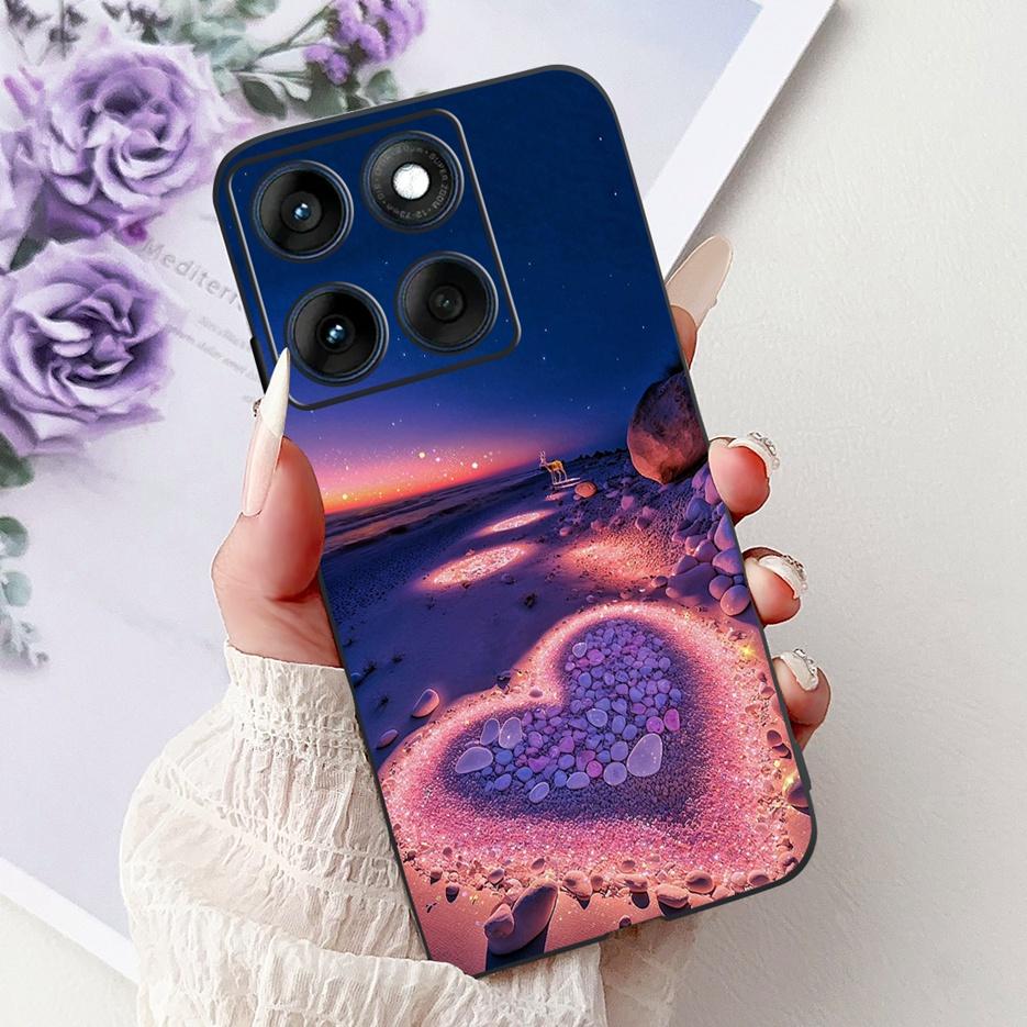 Etui do Motorola Edge 60 Pro Luksusowe Pokrowiec Malowany Motylem Miękki Pokrowiec TPU na Telefon Dla Motorola Edge 60 Fusion Egde60 Pro 60S Torby