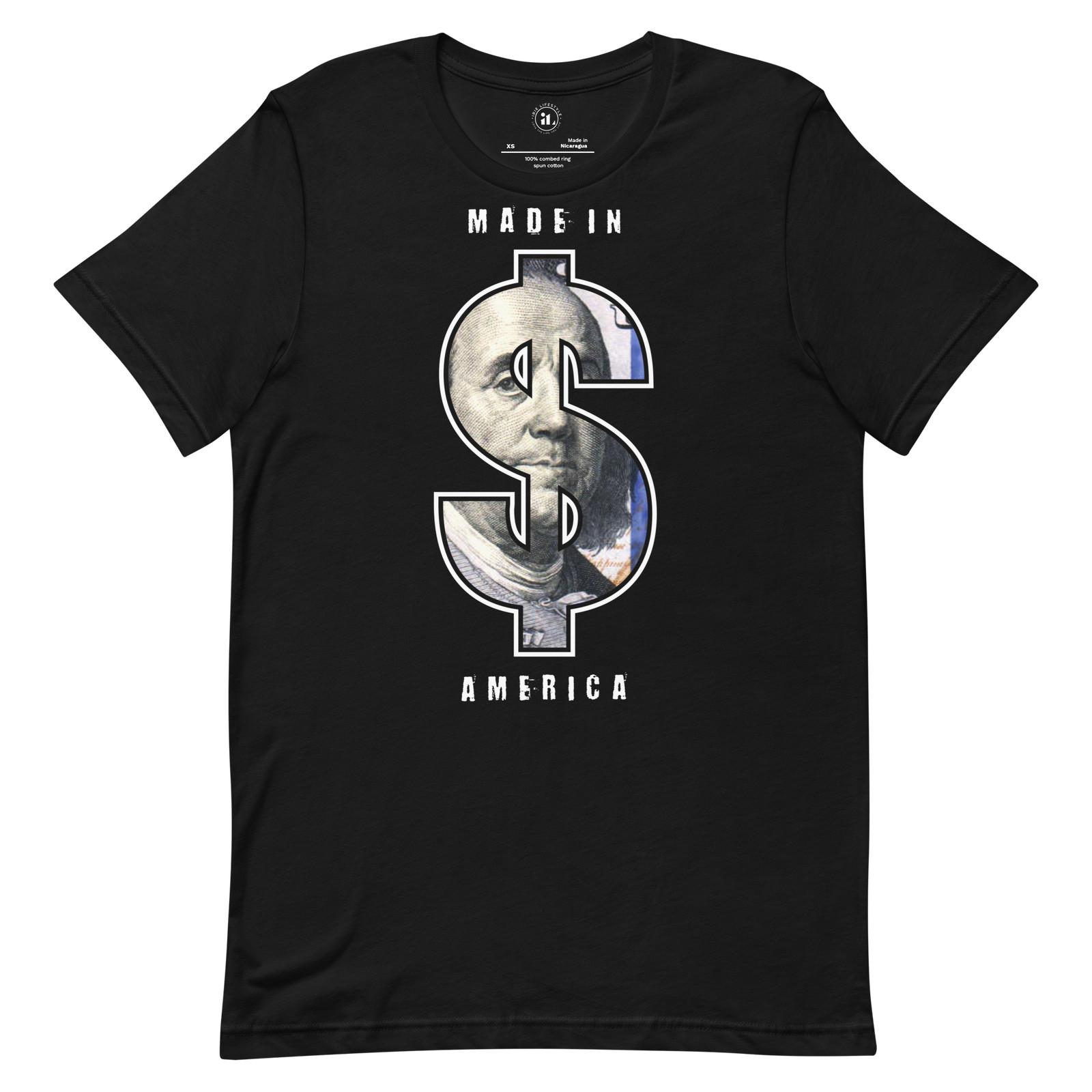 MADE IN AMERICA Unisex t-shirt S