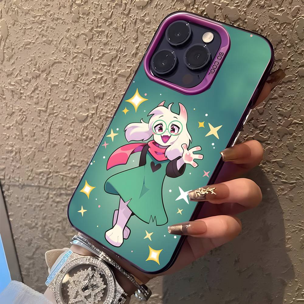 D-Deltarune R-Ralsei Mov Mat Rezistent la Șocuri Husă Telefon Pentru iPhone 17,16,15,14,13,12,11,Pro,XS,Max,Plus,Mini,SE4,E